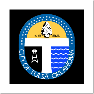 Official seal of Tulsa, Oklahoma Posters and Art